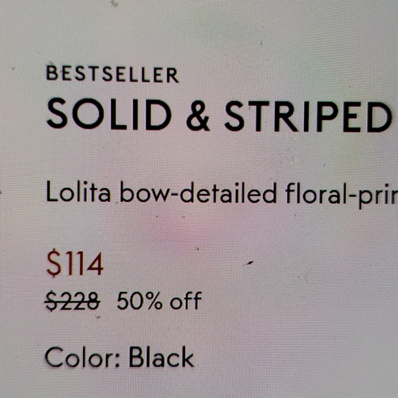 SOLID & STRIPED Summer Dress!! NWT - Picture 5 of 5